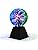 Dorlink Plasma Ball, 6 Inches Three Colors Magic Plasma Ball Lava Lamp with Touch and Sound Sensitive, Colorful Nebula Electric Lightning Ball Science Toys for Kids, Christmas, Home, Party