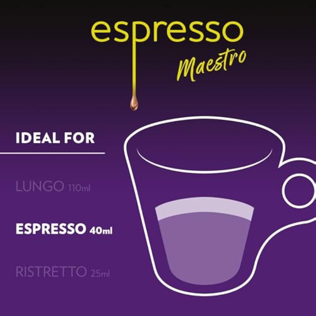 Lavazza, Espresso Maestro Intenso, 100 Aluminium Capsules Compatible with Nespresso Original Machines, Wood, Spice, & Cocoa Notes, Arabica & Robusta, Intensity 11/13, Medium Roasting