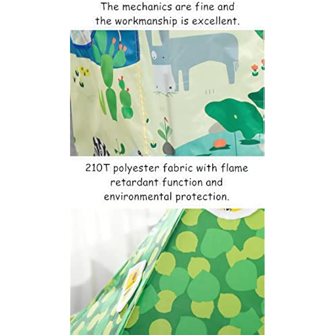 Floving Childrens Teepee Play Tent,Pop up children's tent for Indoor and Outdoor Fun, girl toy, play house, yurt design, suitable for indoor and outdoor entertainment