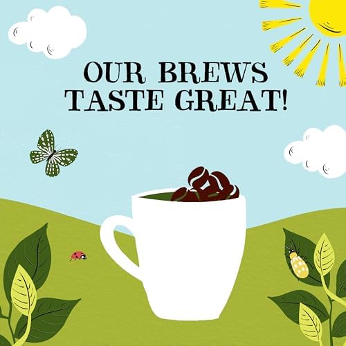 Clipper House Blend Organic Arabica Decaf Coffee | Organic Fairtrade Medium Roast | 500g Arabica Granules | Sustainable Fairtrade Coffee by Clipper Teas | Ethically Sourced & Eco Conscious