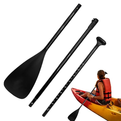 Uozonit Stand up Paddle - Ergonomic Telescoping Paddle,Removable Portable Reusable Canoe Accessories Rowing Tool for Beginner Fishing Boating Surfing Outdoor Sea Activities Daily