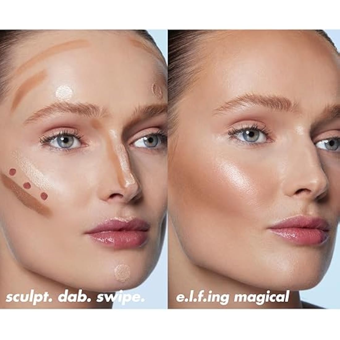 e.l.f. Halo Glow Blush Beauty Wand, Liquid Blush Wand For Radiant, Flushed Cheeks, Infused With Squalane, Vegan & Cruelty-free, Magic Hour