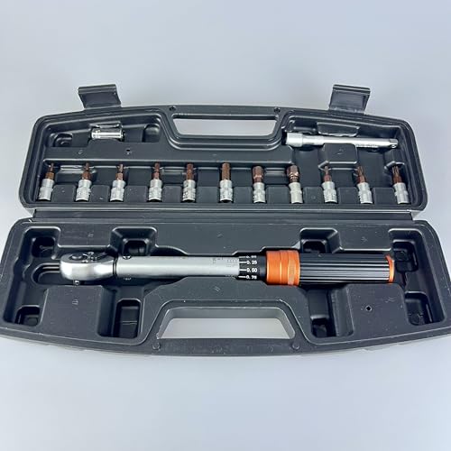 ATsafepro Torque Wrench 3/4 Inch, 100-600 Nm Torque Wrenchs, ±3% Error Accuracy with 48 Teeth Dual-Direction Adjustable for Repair of Car, Truck, Tractor