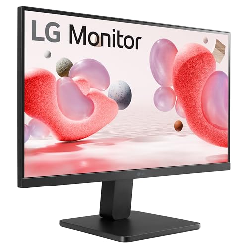 LG Electronics Monitor 27MR400-B, 27 Inch, Full HD 1080p, 100Hz, 5ms GtG, IPS Panel, AMD FreeSync, Smart Energy Saving, Anti-Glare, HDMI, Matte Black