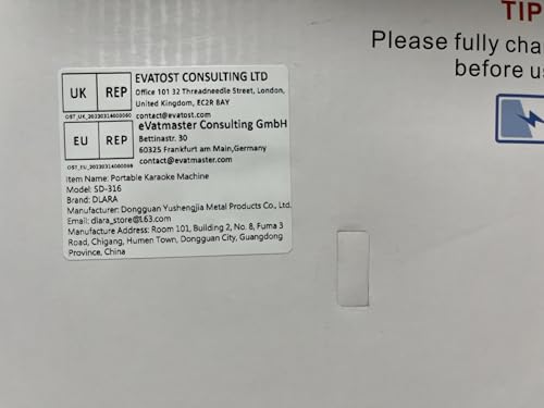 Upgrade Karaoke Machine for Adults and Kids,Portable Bluetooth 2 UHF Wireless Karaoke Microphone with Holder/USB/TF Card/AUX-in,PA Speaker System for Home Party, Picnic,Car,Outdoor/Indoor-Grey