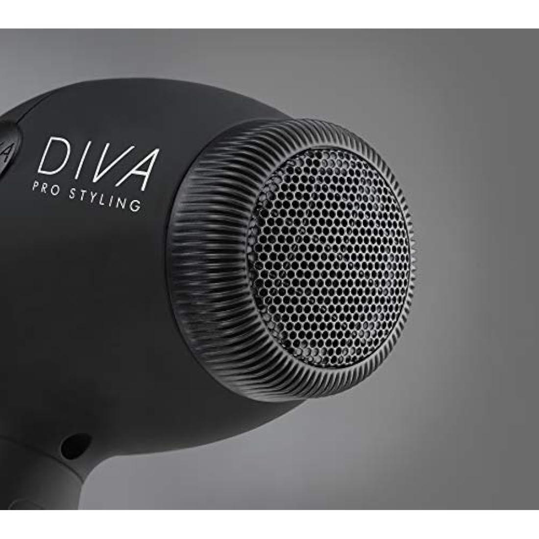 Diva Pro Styling Ultima 5000 Pro Dryer, 2200W Professional Hairdryer with Ionic Conditioning, Black