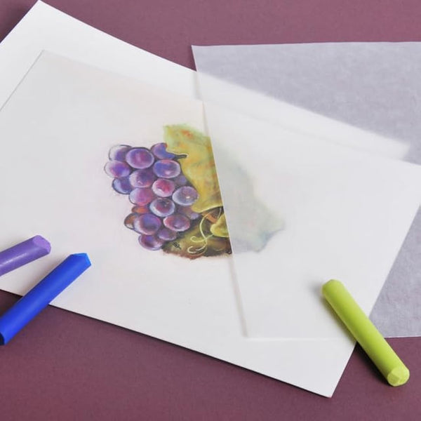 Clairefontaine Pastelmat Pad - White 360g 24x30cm 12 sheets