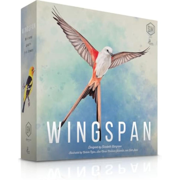 Stonemaier Games | Wingspan 2nd Edition | Board Game | Ages 14+ | 1-5 Players | 40-70 Minute Playing Time