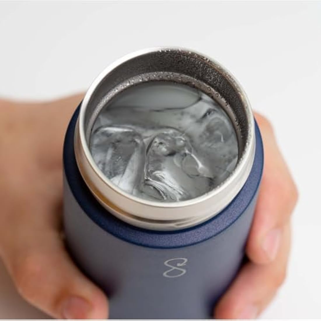 Ocean Bottle - Go Recycled Stainless Steel Water Bottle - Environmentally Friendly & Reusable - Sea Blue - 500ml