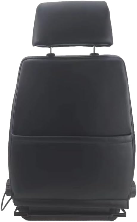 AutoStyle Sport seat 'Retro II' - Black Synthetic leather + Red stitching - Dual-side reclinable back-rest - incl. slides