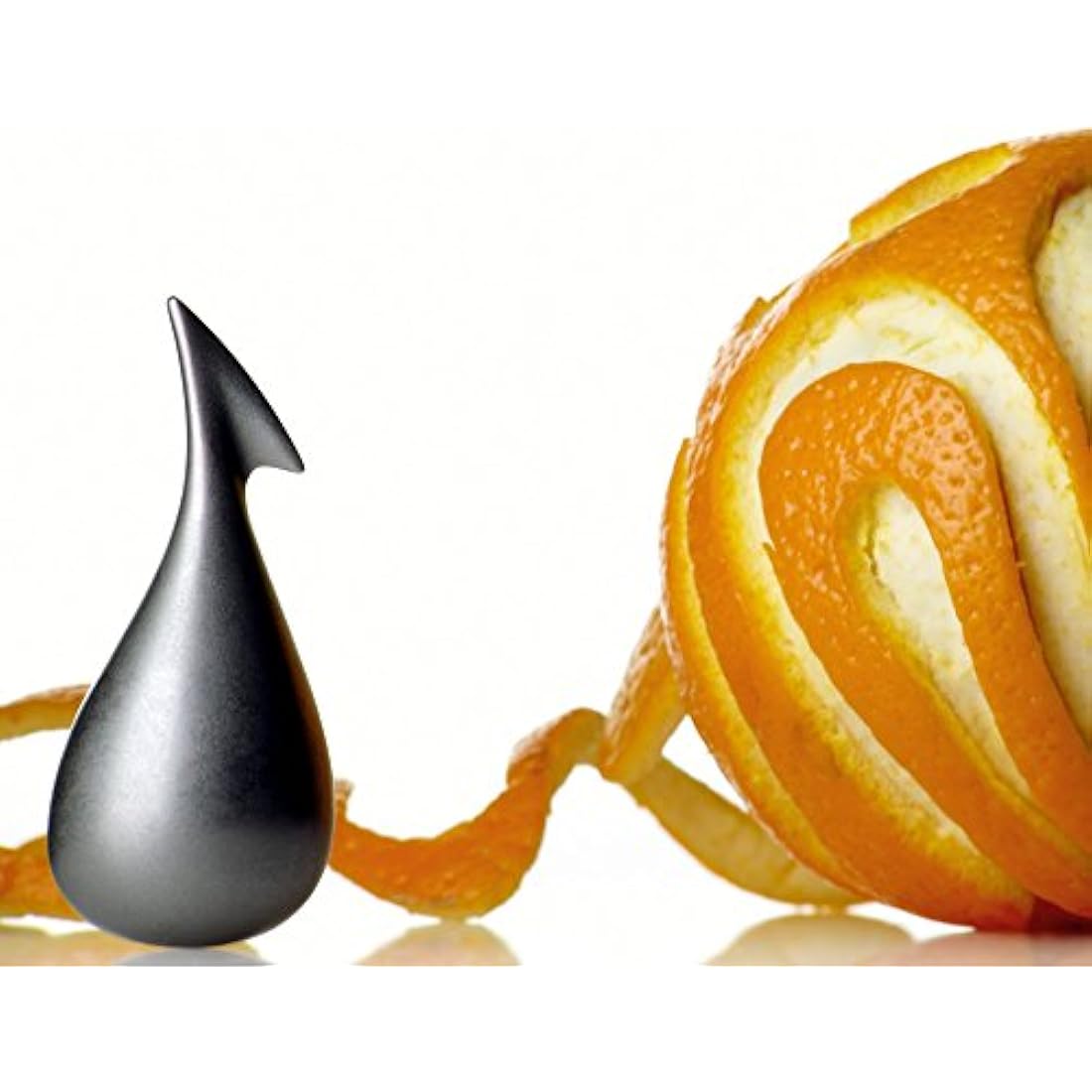Alessi Orange Peeler, Stainless Steel, Silver