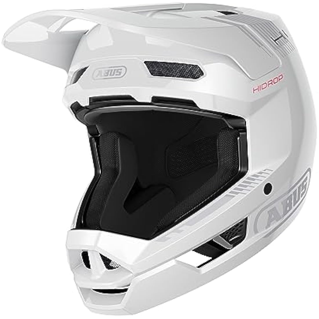 ABUS Downhill Bicycle Helmet HiDrop - Full-face Helmet with ABS Outer Shell for MTB Trails