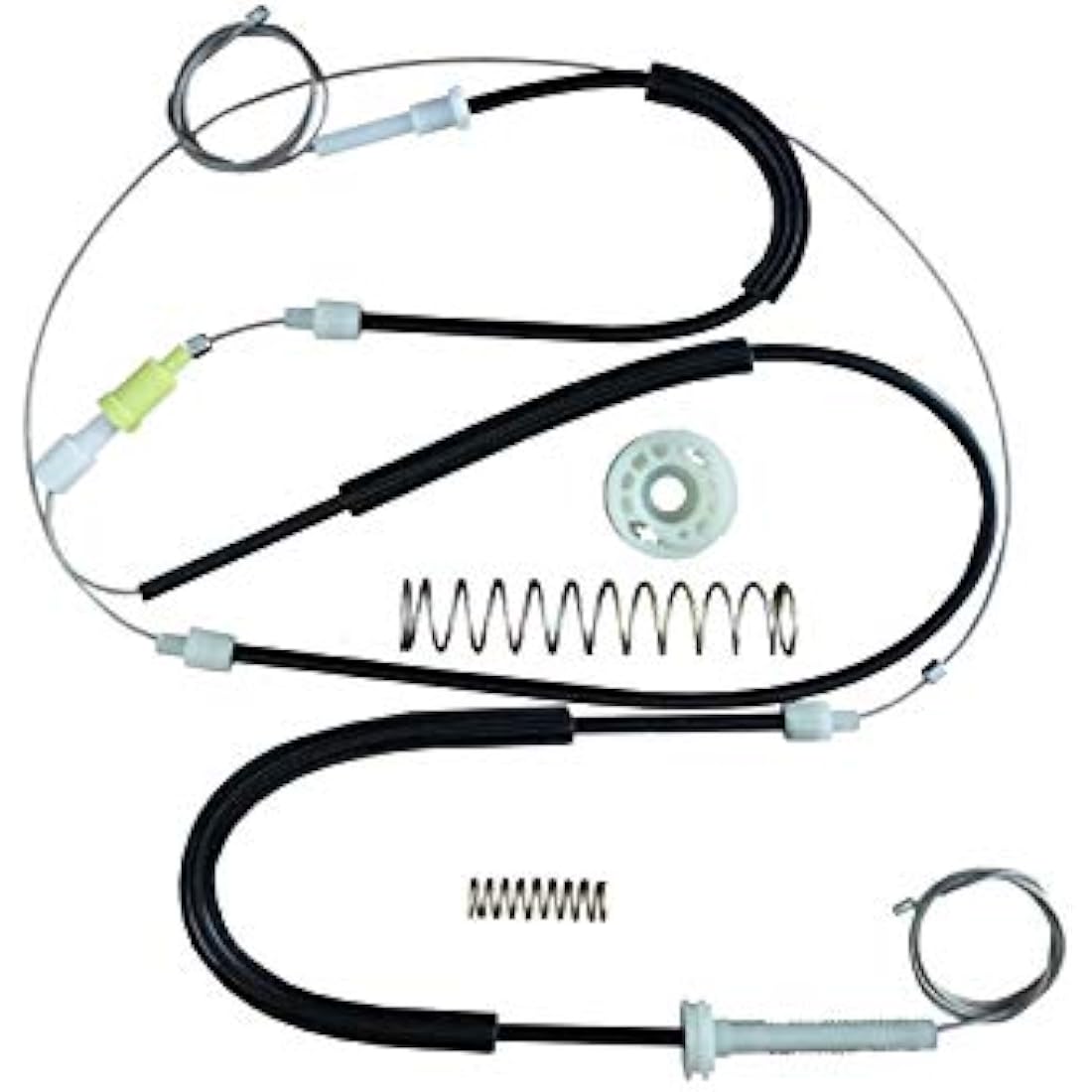 ESC Auto Parts EWR5133 Window Regulator Repair Set Front Left Door 1K8837401 Compatible with VW Scirocco MK3 2008-On