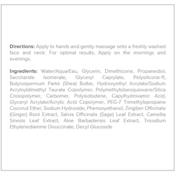 DRMTLGY Water Créme Face Moisturizer for Women & Men - Facial Moisturizer for Dry Skin - Lightweight Daily Face Cream