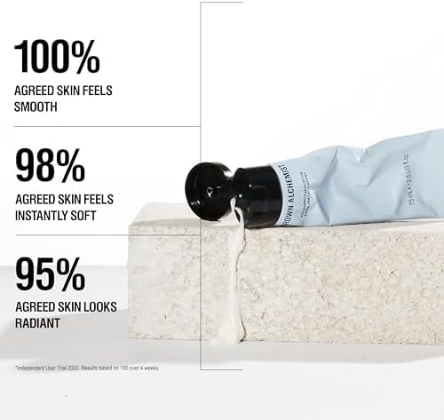 Grown Alchemist Gentle Exfoliator - Exfoliating Face Wash, Pink Grapefruit, Glucomannan Extract