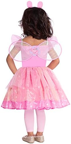 amscan Child Girls Official Licensed Peppa Pig Fairy Fancy Dress Costume