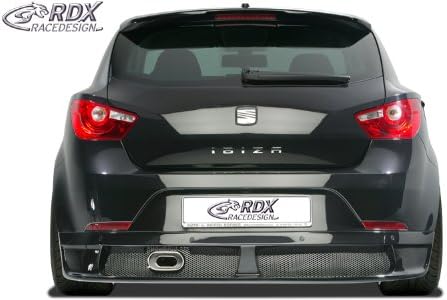 RDX Racedesign Rear bumper skirt compatible with Seat Ibiza 6J SC 3 doors 2008-2012 excl. FR/Cupra (PU)