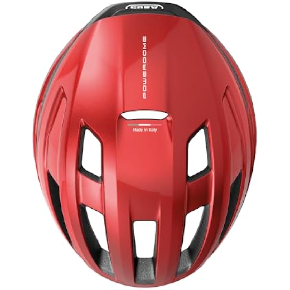 ABUS PowerDome road bike helmet - lightweight bike helmet with clever ventilation system and aerodynamic profile - Made in Italy - for men and women
