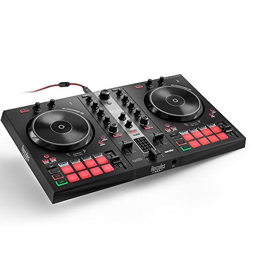 Hercules DJControl Inpulse 500 2-Deck USB DJ Controller for Serato DJ and DJUCED