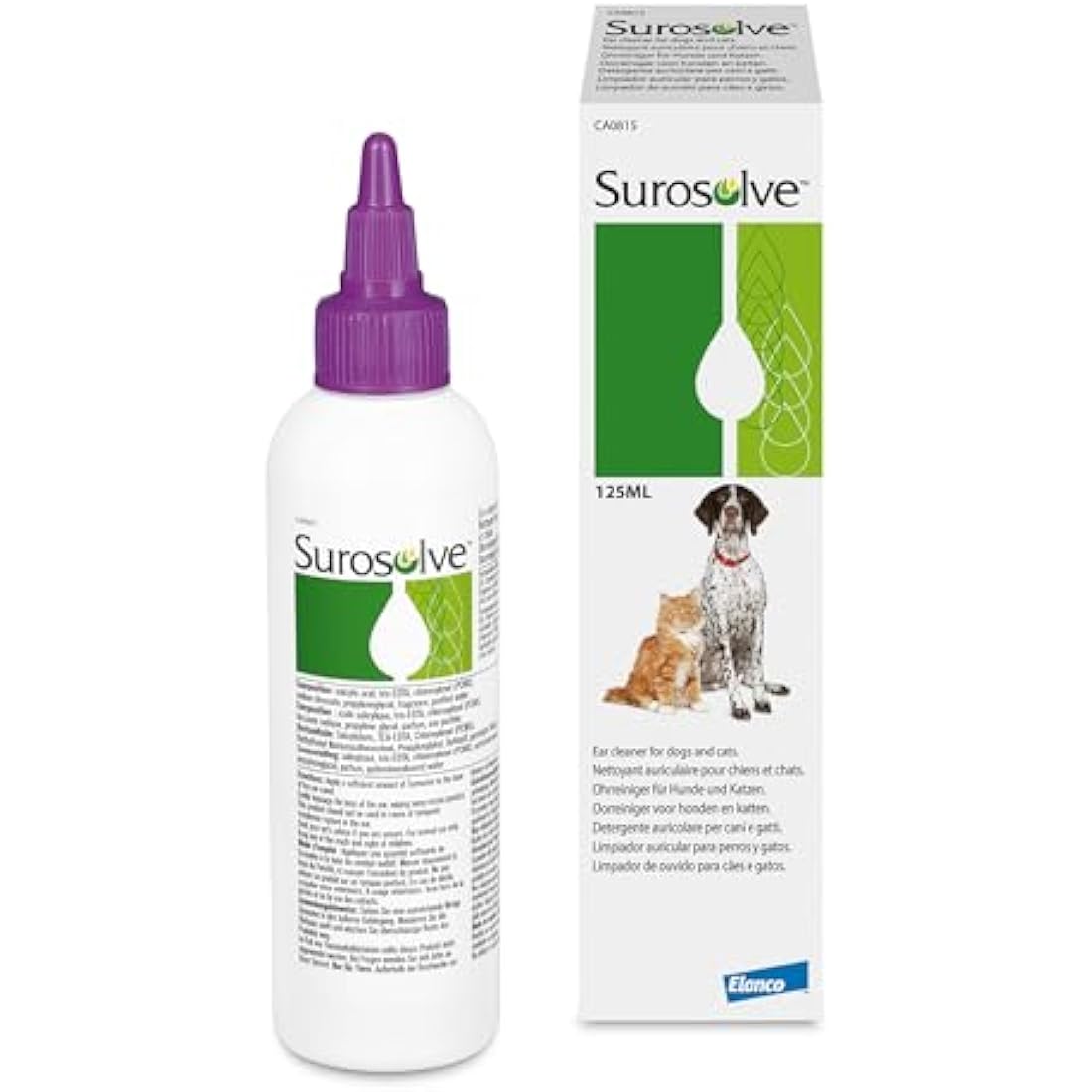 Fidavet Surosolve ear cleaner for dogs and cats 125ml