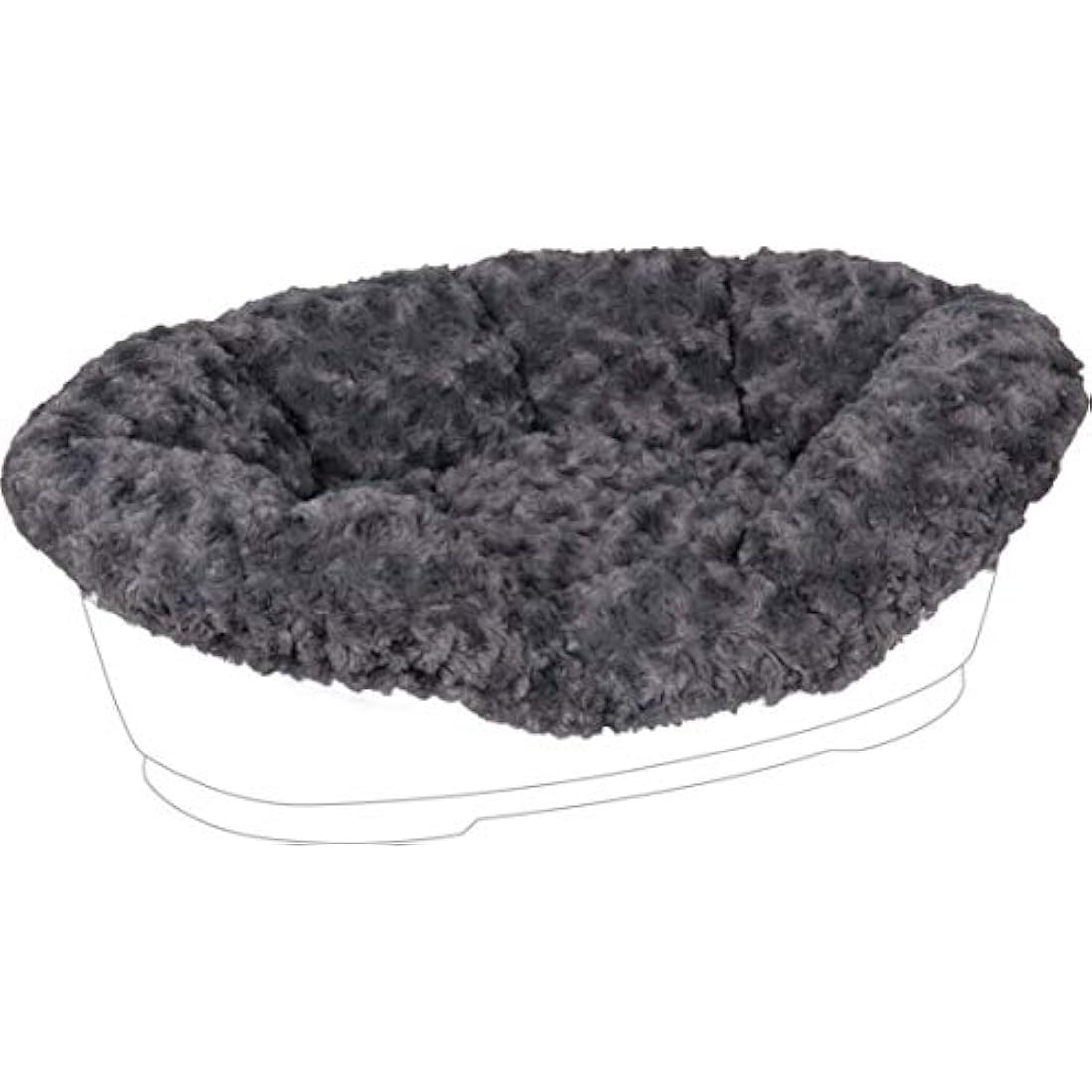 Karlie Flamingo Pet Bed, Cuddly, for Domus Pet Basket
