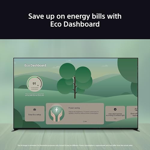 Sony BRAVIA, KD-65X75WL, 65 Inch, LED, Smart TV, 4K HDR, Google TV, ECO PACK, BRAVIA CORE, Narrow Bezel Design