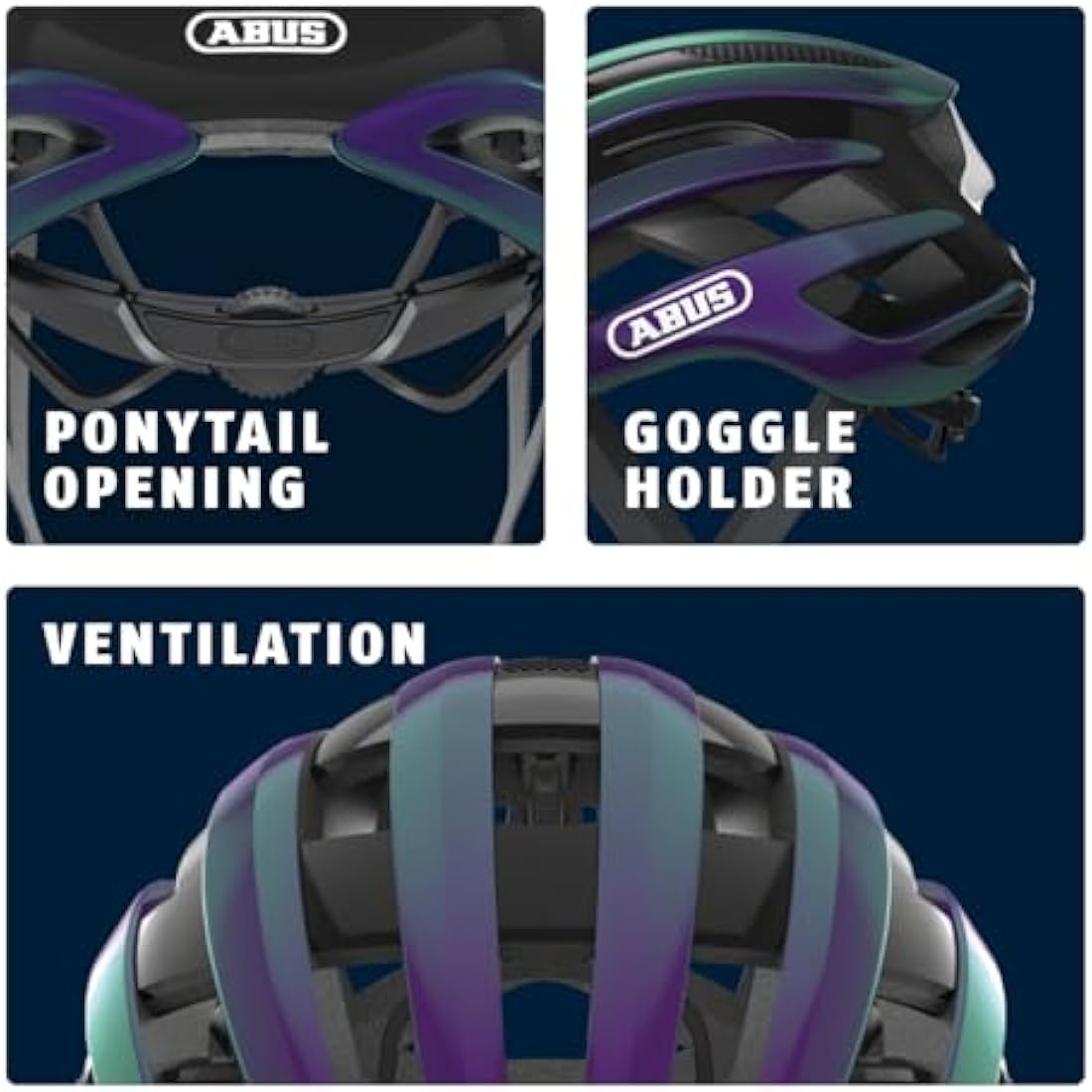 ABUS AirBreaker Racing Bike Helmet - High-End Bike Helmet for Professional Cycling - Unisex, for Men and Women