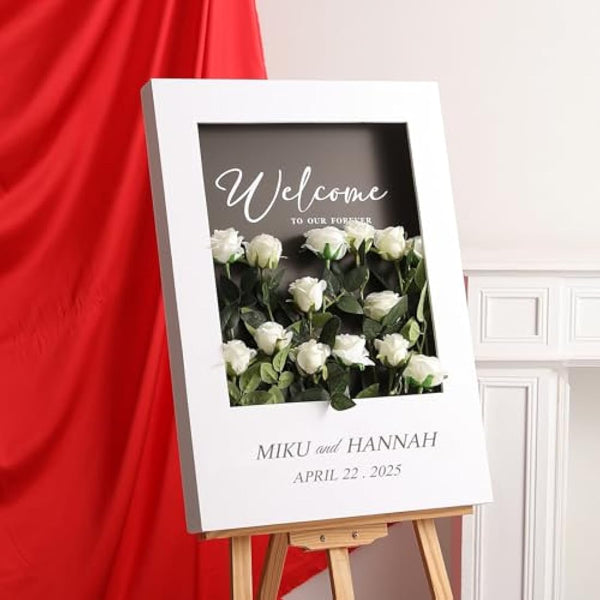 Hawesome 12PCS Artificial Roses Fake Flowers Single Long Stem Blooms with Rose Buds Wedding Decoration Bridal Bouquet Decorative Flower Arrangement Home Decoration Party Centerpieces in Cream White