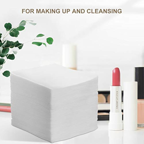 Healifty Sterile Gauze Pads Gauze Sponges Non Woven Gauze Pads for Wound Care Makeup Removal Nail Polish Removing 100pcs