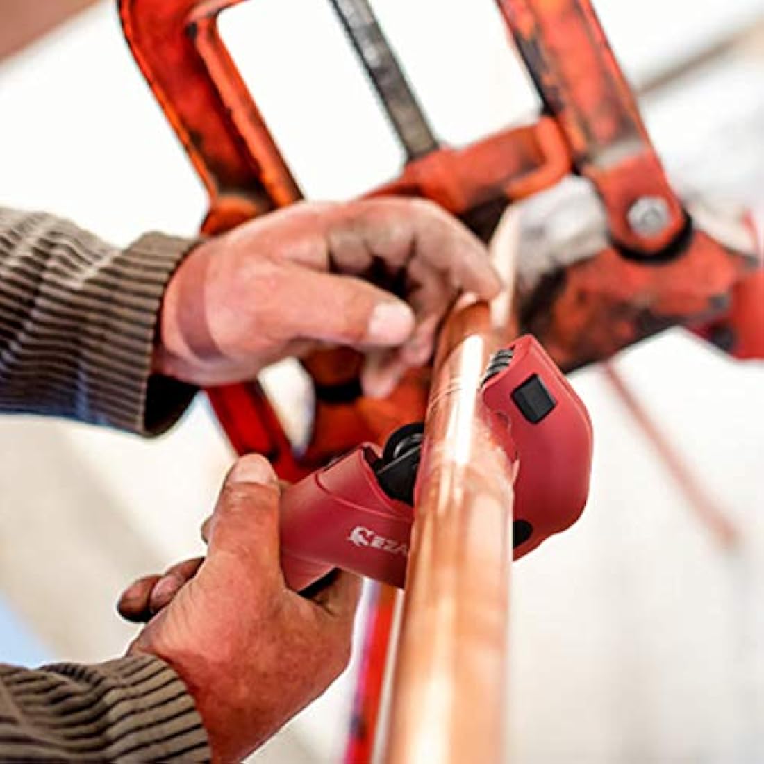 EZARC Pipe Cutter, 5-50mm Copper Cutter Set with Mini Tube Cutter for Aluminum, PVC Pipe, Thin Stainless Steel Tube