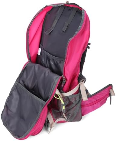 Aoking,Hiking backpack,detachable airflow mesh board,waterproof,SOS whistle,with rain cover