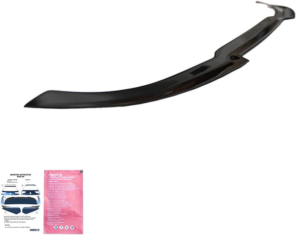 Oneway Roof Spoiler (Cap) compatible with Ford Fiesta ST/ST-Line MK8 2017- - Gloss black