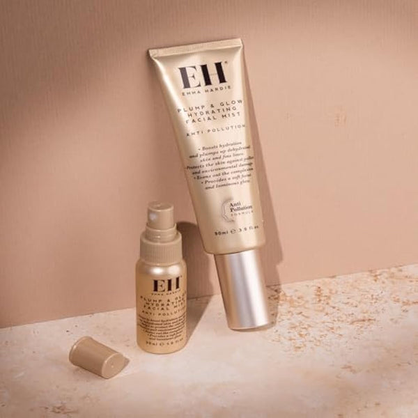 Emma Hardie 90ml Plump & Glow Hydrating Facial Mist, Helps to Boost Hydration & Plumps Fine Lines and Tones Down Redness, Protects Skin from Pollution & Environmental Damage, Vegan & Cruelty Free