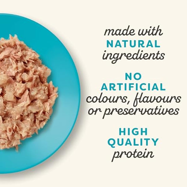 Applaws Natural Wet Cat Food, Tender Tuna in Jelly 70 g pouch (Pack of 16)