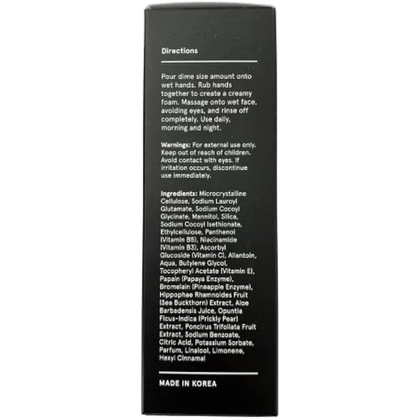 Enzyme Powder Face Wash for Men | SHAKE AND WAKE Exfoliating Powder Cleanser, Anti Aging Pineapple & Papaya Enzyme Cleanser & Microfoliant with Vitamin C & E, Niacinamide & AHAs for a Deep Pore Clean