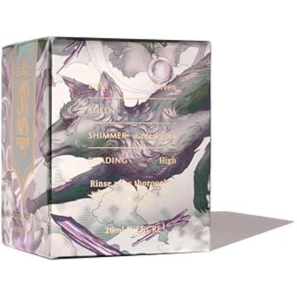 Ferris Wheel Press Fountain Pen Ink, FerriTales Collection, Deep Eucalyptus with Duochrome Green/Pink Shimmer, 85ml