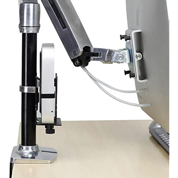 Ergotron Thin Client Mount - Mounting kit (holder, mounting hardware, strap) for personal computer - black - pole mount - for P/N: 45-353-026, 45-354-026