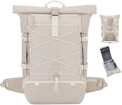 Johnny Urban Travel Backpack Women & Men - Allen XL Travel - Rucksack for Hiking, Camping, Trekking, Travelling - 50l Backpacking Bag with Laptop Compartment - Water-Repellent