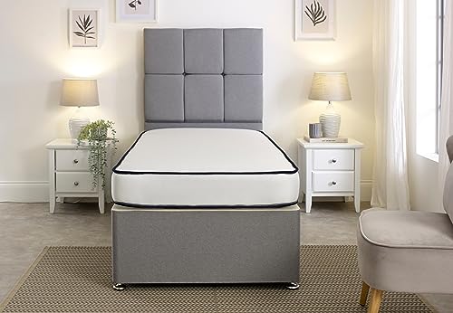 eXtreme comfort ltd Damask EasyClean Double Life Dual Sided Flat Sleep Surface Kids Value Essentials Foam Free Innerspring & Comfort Fillings Value