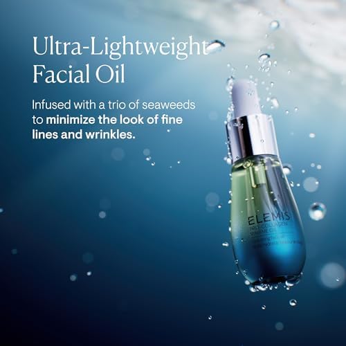 ELEMIS Pro-Collagen Marine, Superfood Facial & Cleansing Oil – Hydrating Facial Oils & Deep Cleansing Oil to Nourish & Revitalize Skin 15ml & 195ml