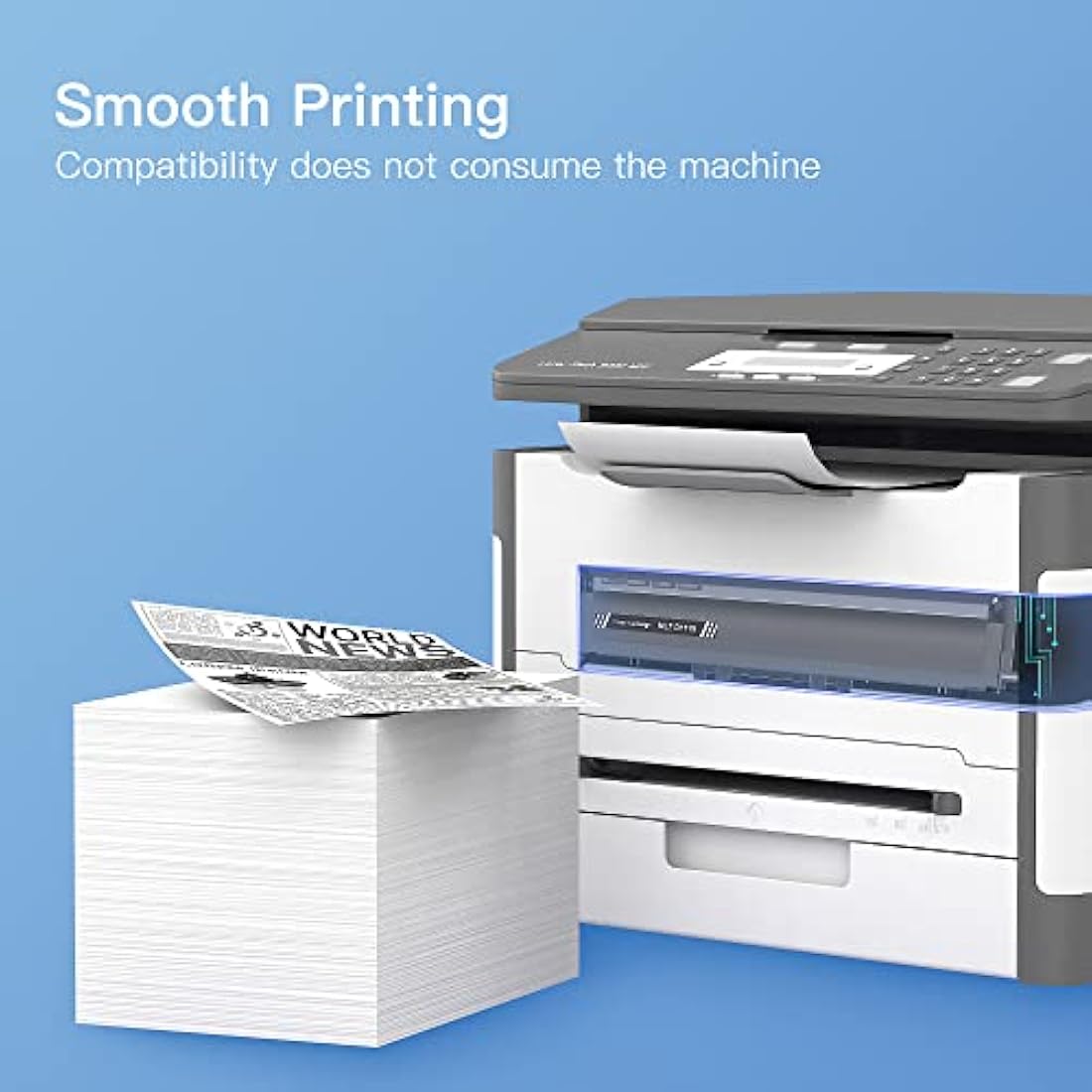 GPC Image D111L D111S Compatible Toner Cartridges Replacement for Samsung MLT-D111S MLTD111S for Xpress M2026 M2026W M2020 M2020W M2022 M2022W M2021 M2021W M2078W M2070 M2070W M2070FW (Black, 4-Pack)