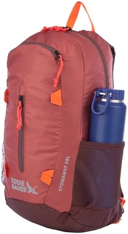 Eddie Bauer Stowaway Packable Backpack-Made from Ripstop Polyester Hiking