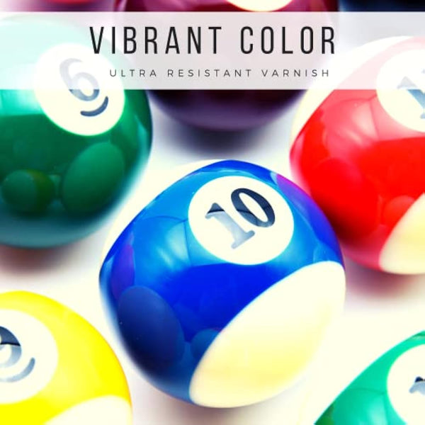 ELITER SPORTS ® - Professional American Pool Billiard Balls Set - 2-1/4" - 16 Billiards Accessories - Made of Pure Resin 5A Grade