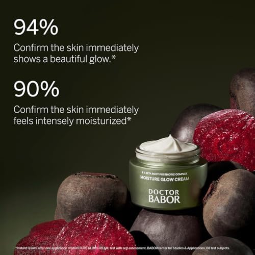 DOCTOR BABOR CLEANFORMANCE Face Cream, for Dry Skin, Moisturising Cream with Vitamin E, Vegan Formula, Moisture Glow Cream, 1 x 50 ml