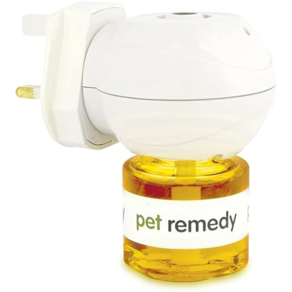 Pet Remedy Natural De-Stress and Calming Plug-In Diffuser with 40 ml Refill Bottle (Lasts 2 Months)