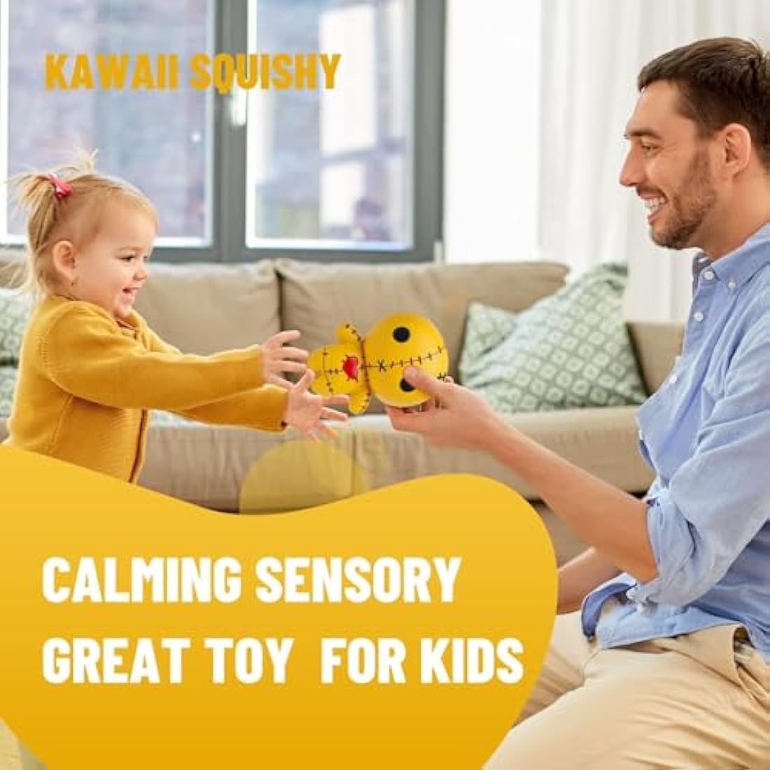 Anboor 4.7 Inches Voodoo Dolls Squishies Ghost Doll Halloween Squishy Slow Rising Squeeze Toys Stress Relief Kawaii Soft Squishies Sensory Toys Gift Collection