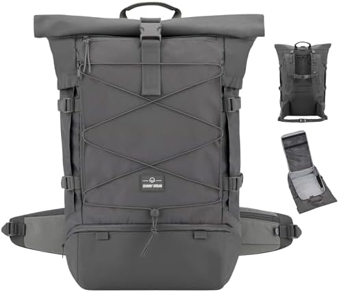 Johnny Urban Travel Backpack Women & Men - Allen XL Travel - Rucksack for Hiking, Camping, Trekking, Travelling - 50l Backpacking Bag with Laptop Compartment - Water-Repellent