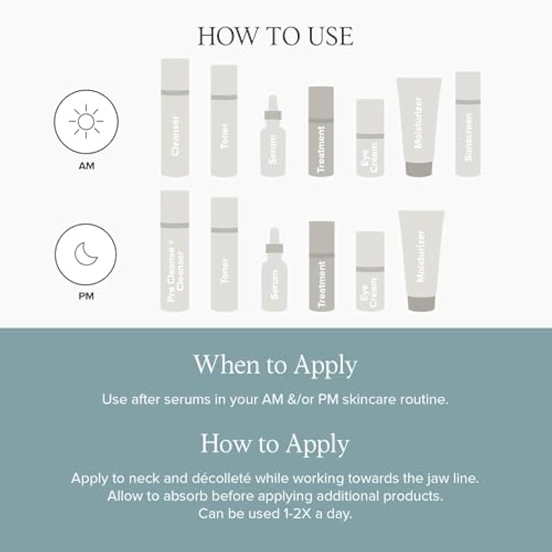 DRMTLGY Advanced Neck Firming Cream - Tightening & Lifting Sagging Skin, Peptides & Vitamin E, 1.8 oz