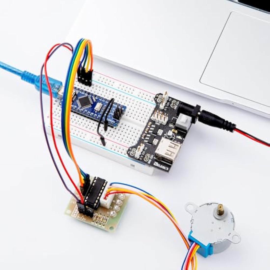 ELEGOO Pre-soldered Nano Board CH 340 with USB Cable Compatible with Arduino (Nano x 3 with USB Cable)