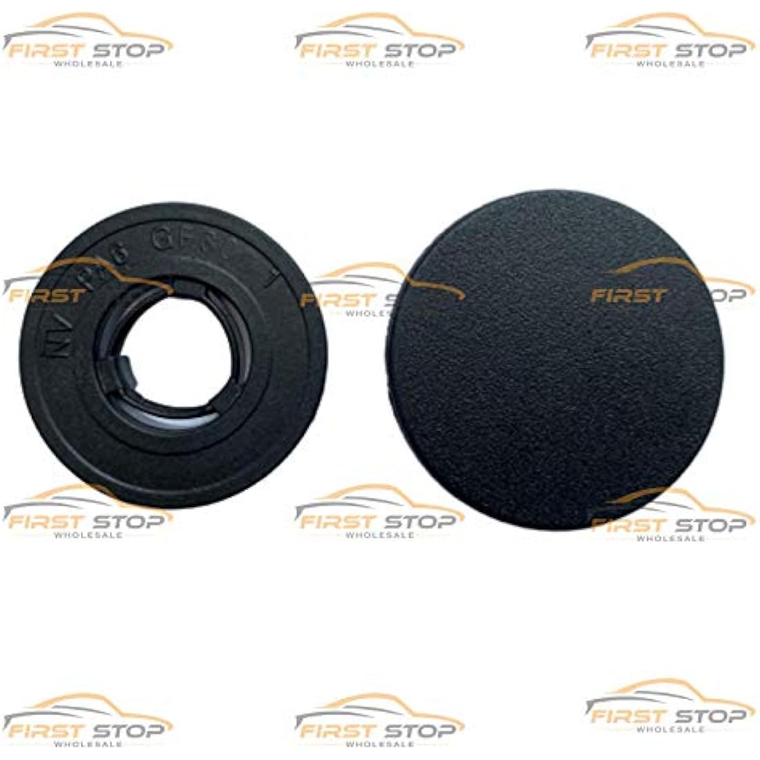 FSW - Ford Transit Custom Van Manual 2024-On Tailored Van Front Floor Mats - 5mm EXTRA Heavy Duty Rubber Waterproof - Anti Slip Van Floor Mat, Anti Slip Backing - 1Pc Rubber Van Floor Mat